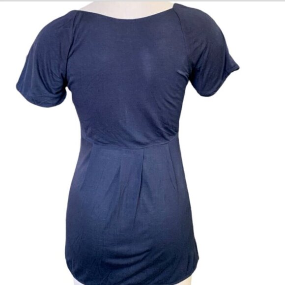 Anthropology Rio Rao Embroidered Knit Top Sz M #33E - Picture 5 of 8